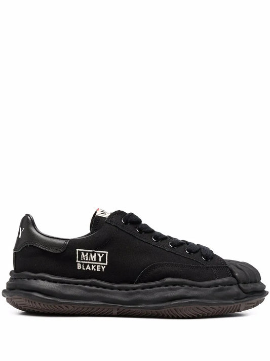 Maison MIHARA YASUHIRO Ridged-Trim Low-Top