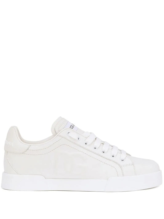 Dolce & Gabbana Portofino Logo-Embossed Leather