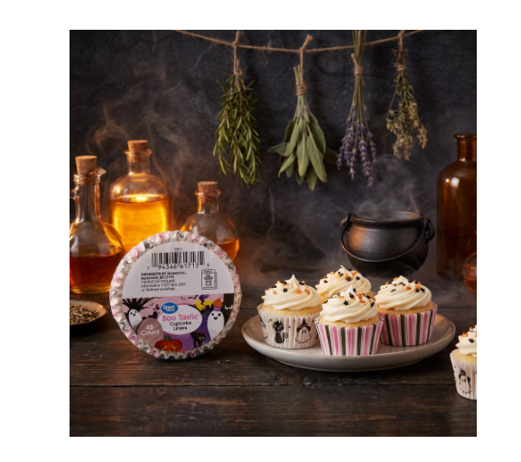 Great Value Boo Tastic Cupcake Liners, 48 Count